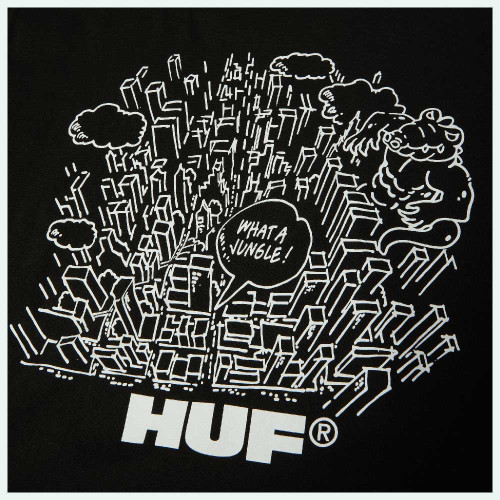 Huf Ανδρική κοντομάνικη μπλούζα What a Jungle Tee